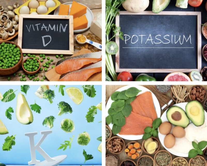 vitaminler hangi besinlerde bulunuyor